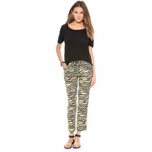 🥃✨Maison Scotch/Scotch & Soda Tiger-Print Pant